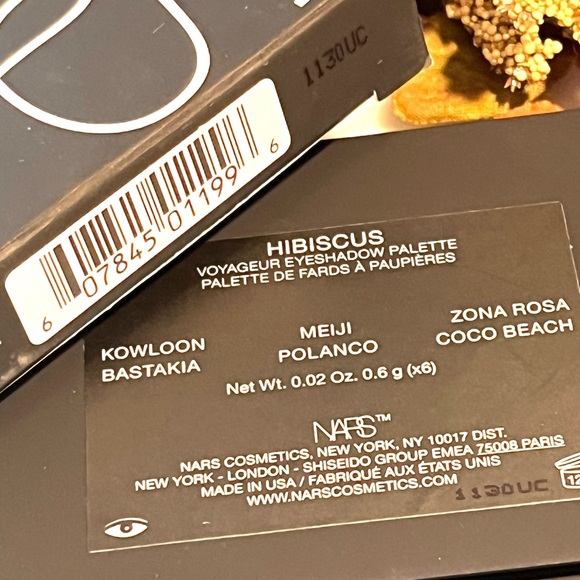 NARS Voyageur Eyeshadow Palette HIBISCUS 1199 *DISCONTINUED* - Picture 12 of 13